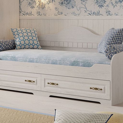 Односпальная детская кровать с ящиками «Прованс»